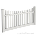 Vinyl Scalloped Picket Fence